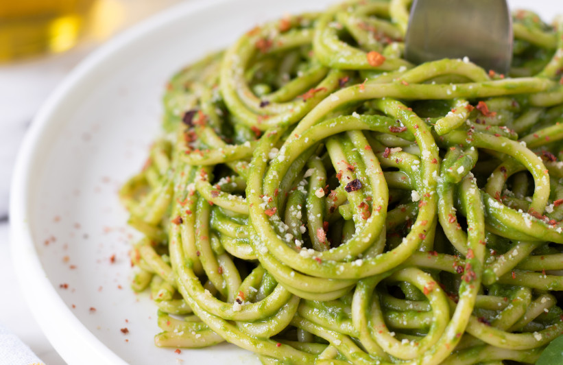 Spaghetti Etna broccoli e limone